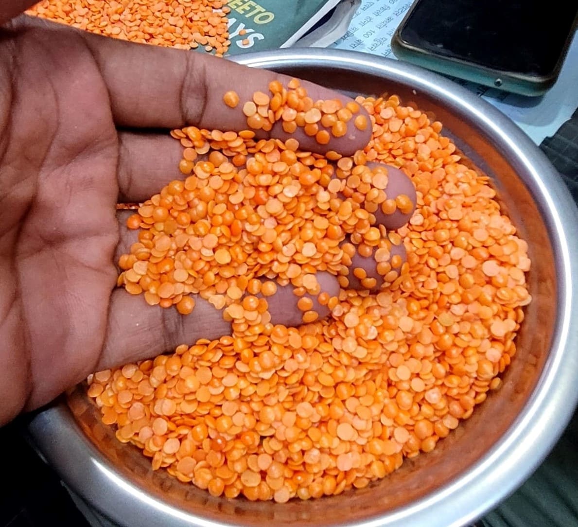 Red Lentils (Masoor Dal) 